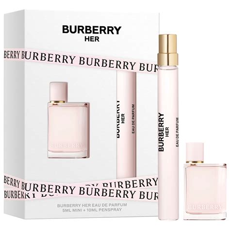 miniature parfum burberry|burberry her perfume mini set.